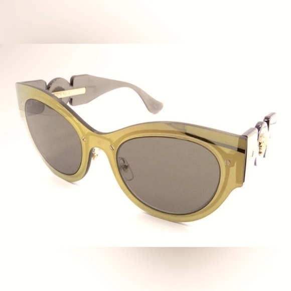 Versace gold cat eye mirror sunglasses - Picture 3 of 5